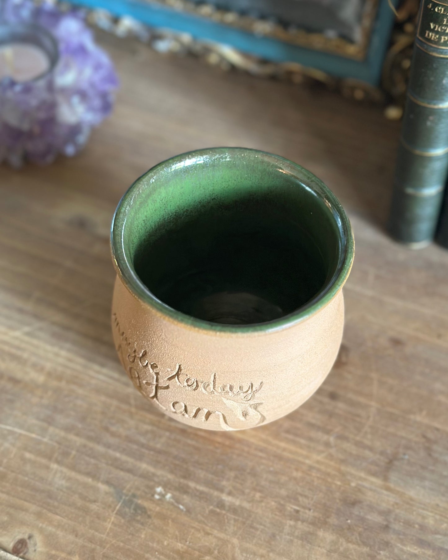 Maybe Today Satan Tumbler - Monstera (12oz)