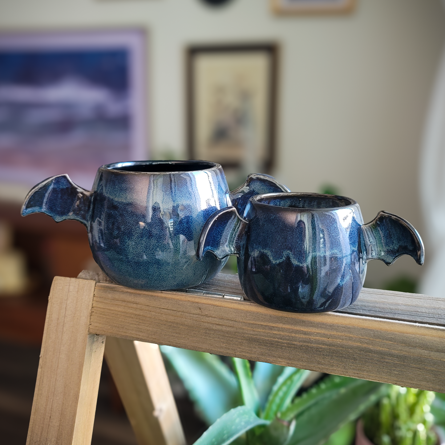 Winged Planter - Denim (M) #1