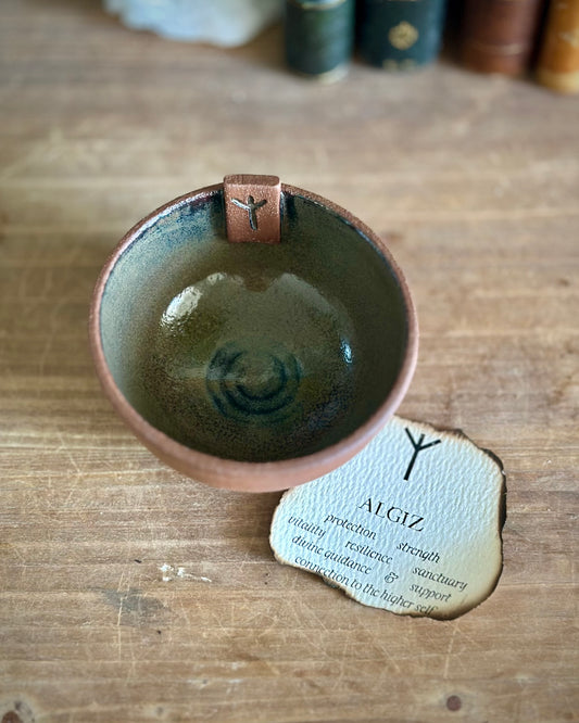 Algiz Offering Bowl - Grove