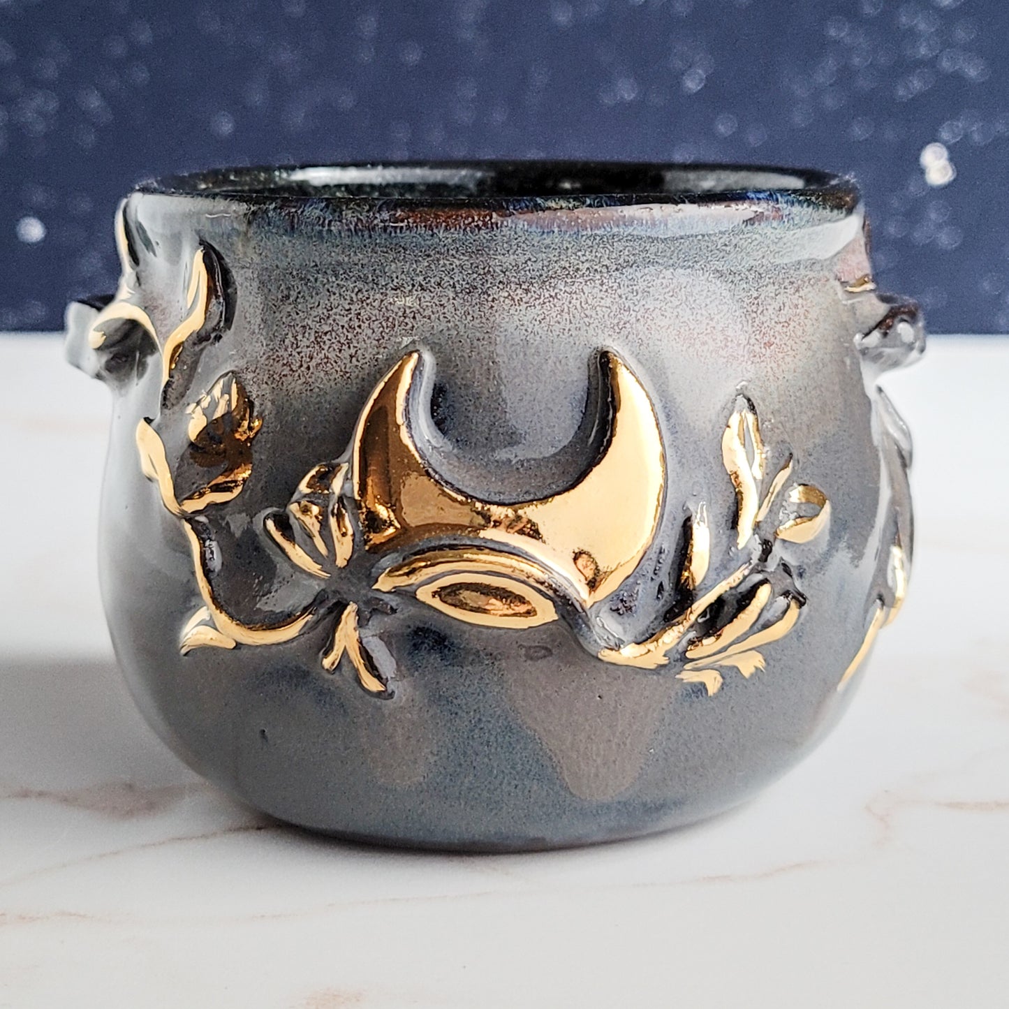 Gilded Luna Cauldron