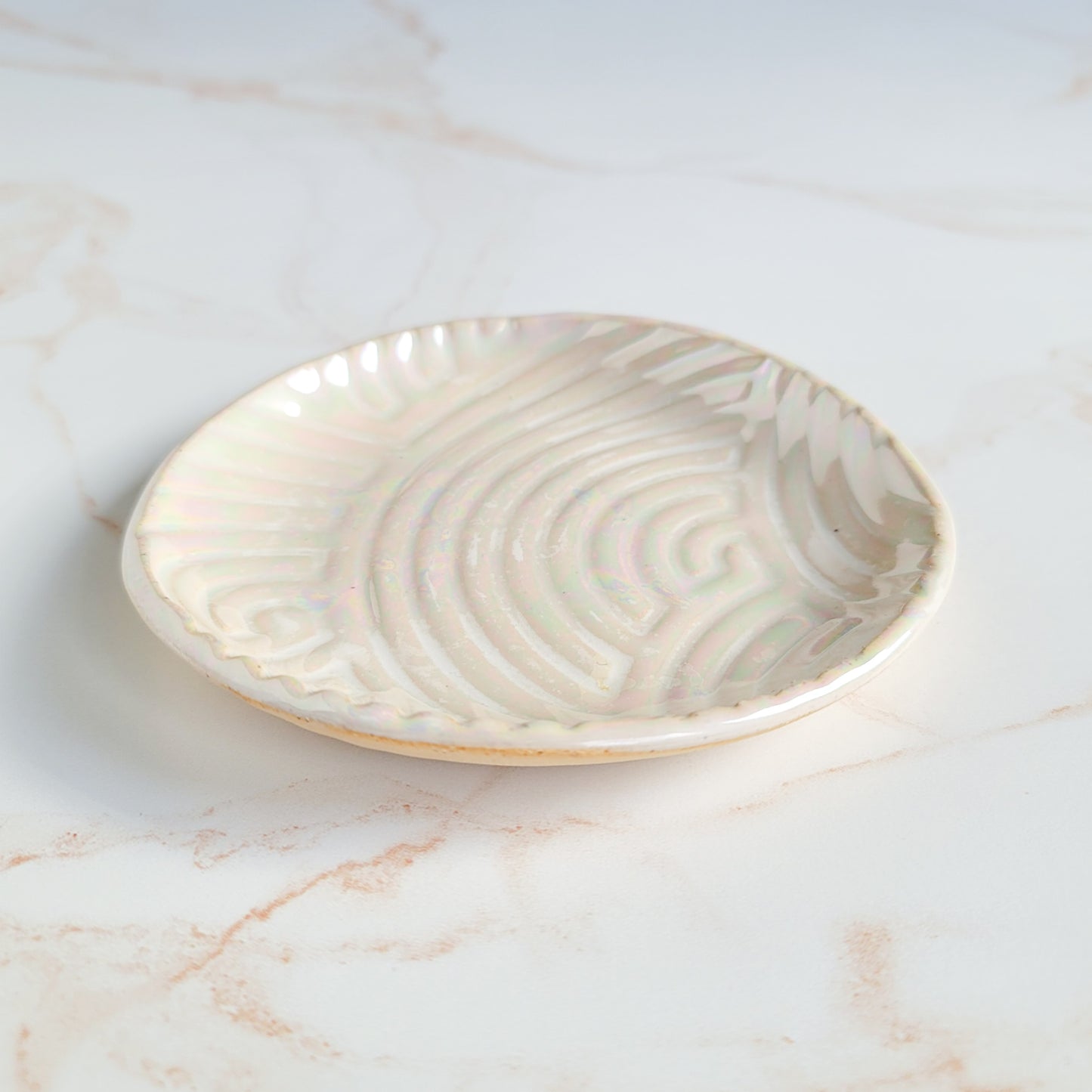Iridescent Trinket Dish