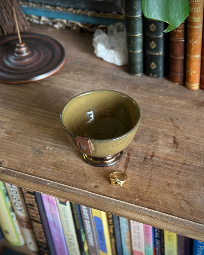 Ansuz Offering Bowl - Mosslight