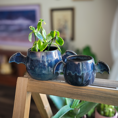 Winged Planter - Denim (M) #1