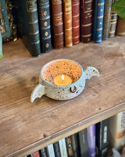 Bat Guardian - Fossil (Pierced)