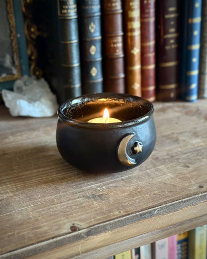 Golden Starlight Cauldron Bowl