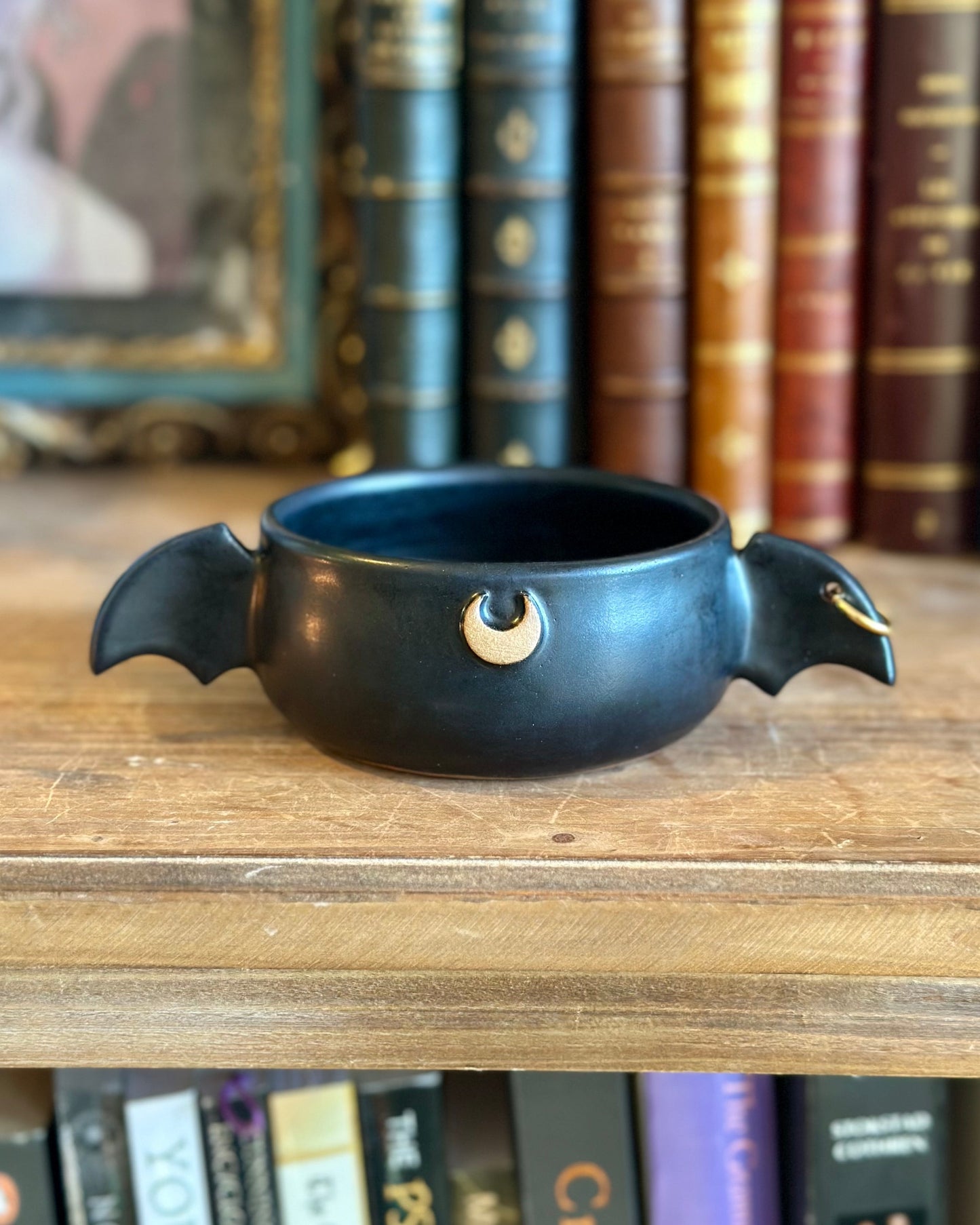 Bat Guardian - Black (Pierced)