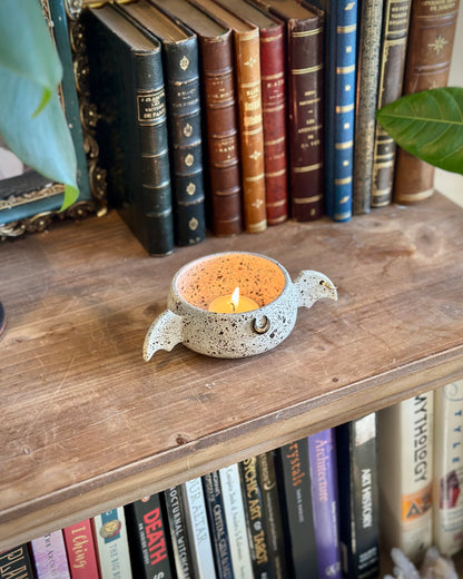 Bat Guardian - Fossil (Pierced)