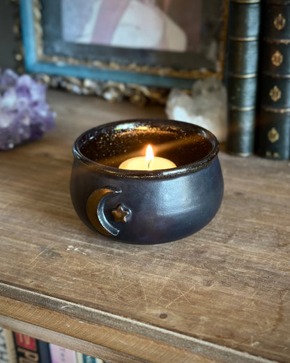 Golden Starlight Cauldron Bowl