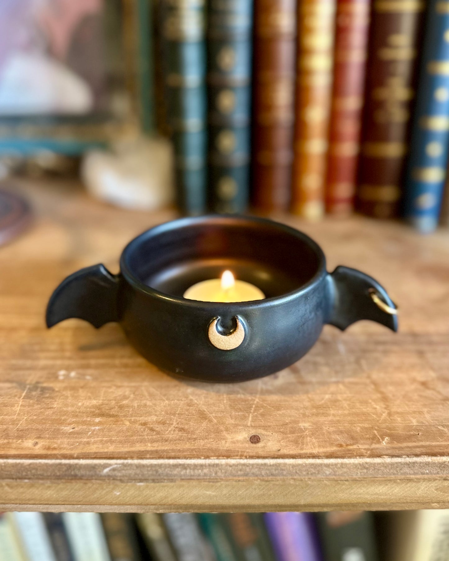 Bat Guardian - Black (Pierced)