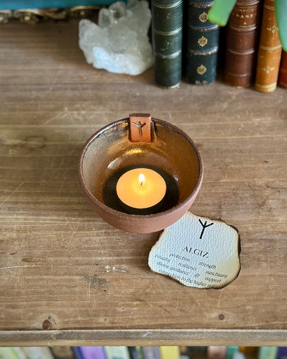 Algiz Offering Bowl - Grove