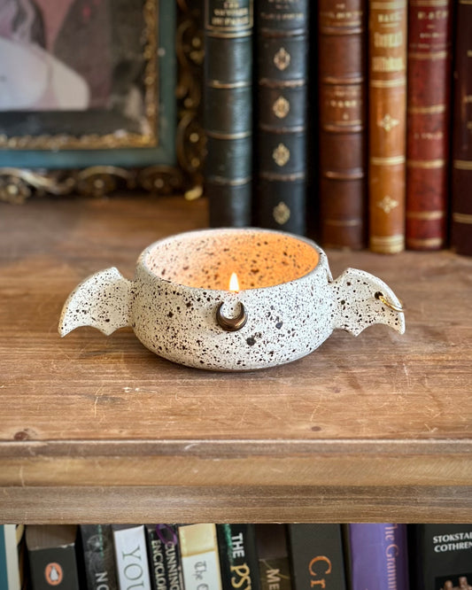 Bat Guardian - Fossil (Pierced)