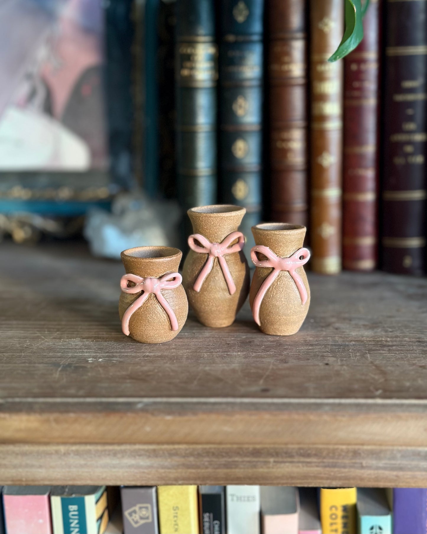Miniature Bow Vases