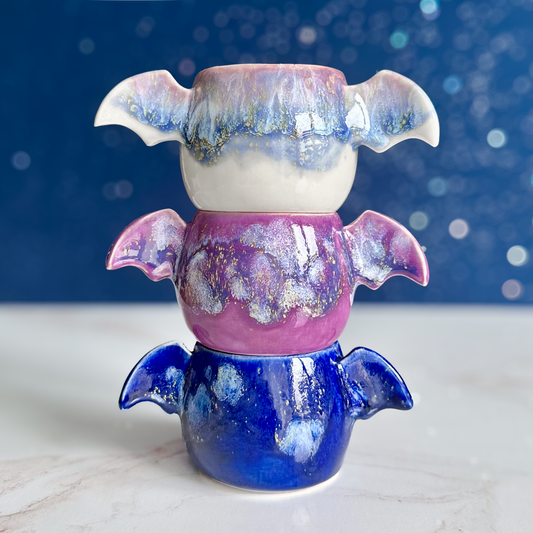 Winged Planter - Crystalline Plum #2