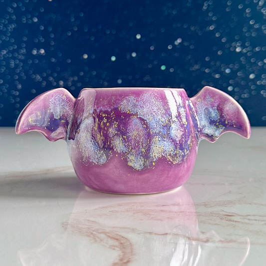 Winged Planter - Crystalline Plum #2