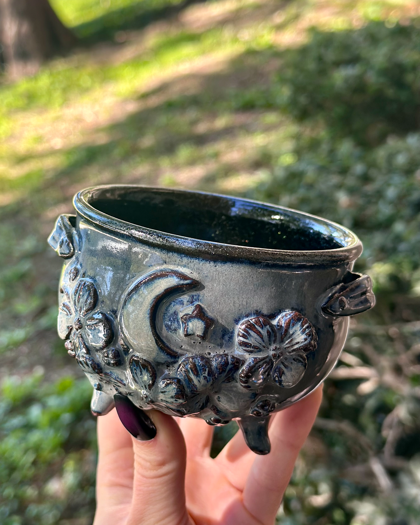 Moonlight Garden Cauldron