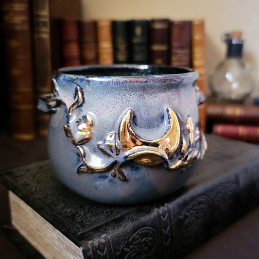 Gilded Luna Cauldron