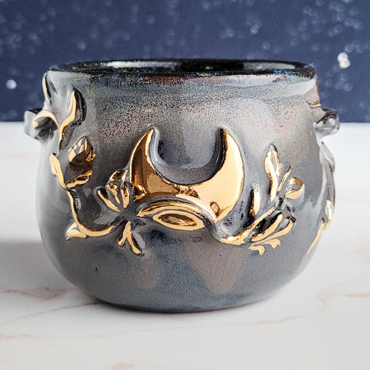 Gilded Luna Cauldron