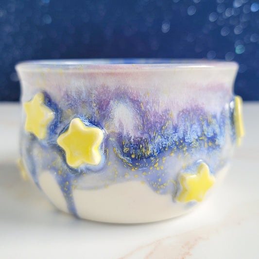 Moon & Star Charm Mug - Pastel Dream (14oz)
