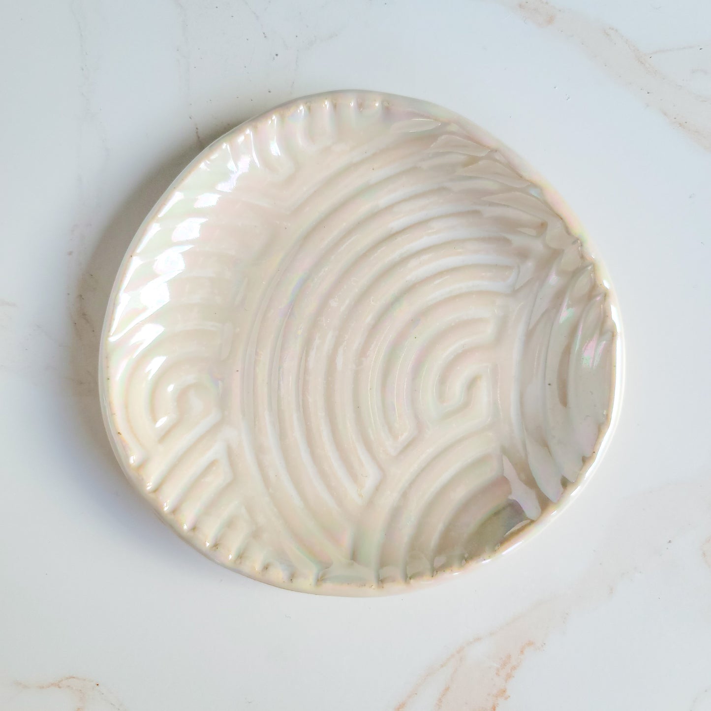 Iridescent Trinket Dish